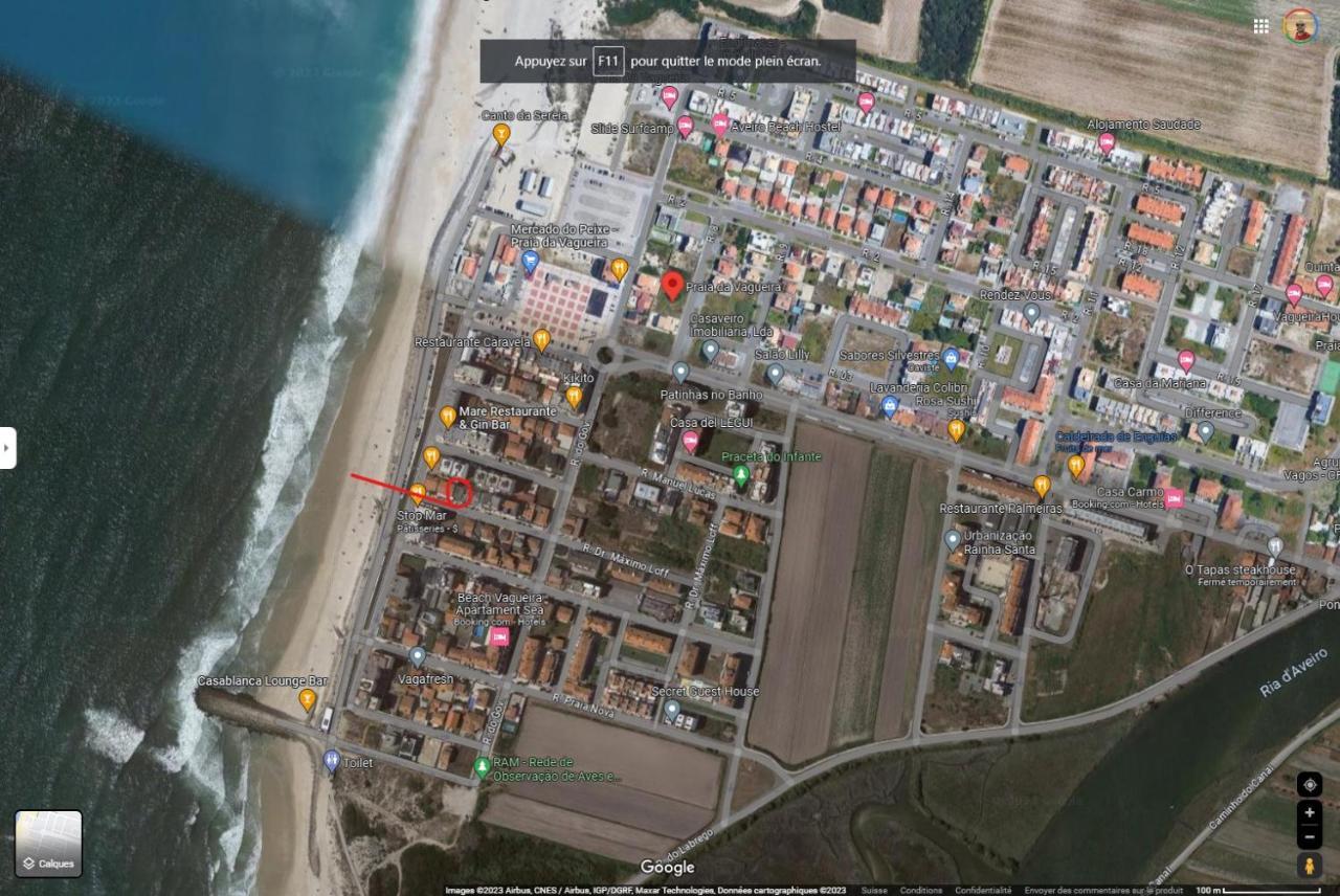 Vagueira Beach Praia da Vagueira Buitenkant foto